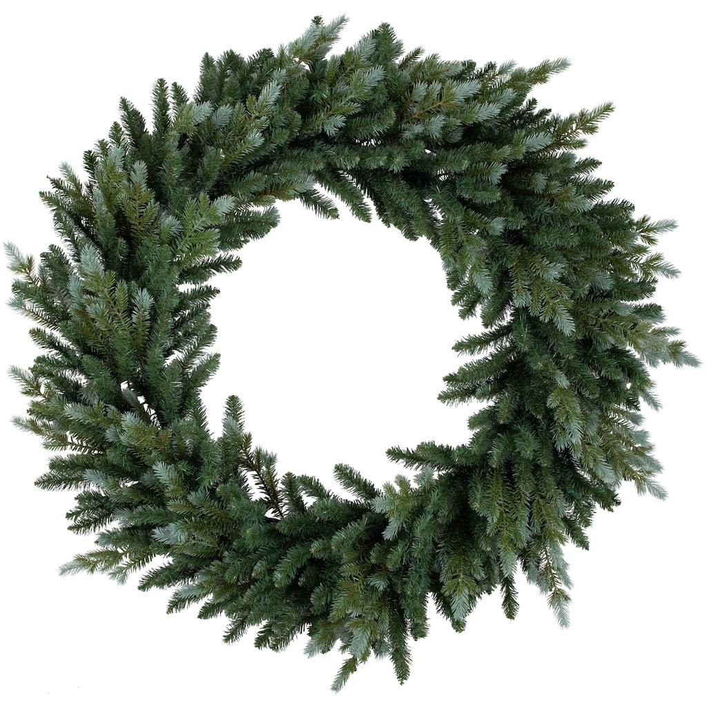 Blue Spruce Artificial Christmas Wreath 48-Inch Unlit - 48"