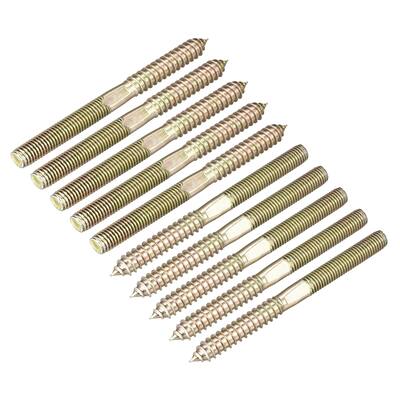 M10x120mm Hanger Bolts, Double Ended Thread Dowel Screws for Furniture