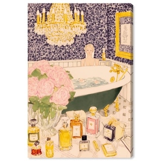 Bath Time I Bathroom Canvas Print by Art Remedy - Bed Bath & Beyond ...