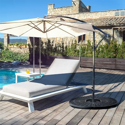 Clihome 4 Plate Patio Umbrella Base Stand
