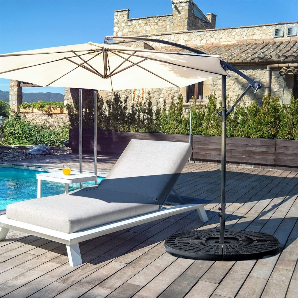 Clihome 4 Plate Patio Umbrella Base Stand