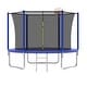 preview thumbnail 6 of 17, 10 ft. Round Outdoor Trampoline with Safety Enclosure Net and Ladder