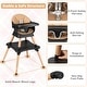preview thumbnail 9 of 16, Costway 9-in-1 Kids Table & Chair Set with Solid Wood Legs, Removable