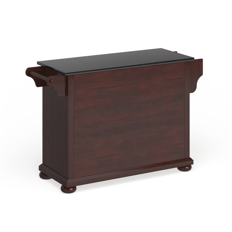 Crosley Alexandria Granite Top Full Size Kitchen Island/Cart - 51.5 "W x 18 "D x 34 "H