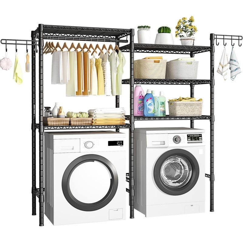 Over the Washer and Dryer Storage Shelf