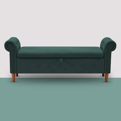 Multifunctional Storage Rectangular Sofa Stool Bench - 24.1'' H x 22.1'' W x 63'' D