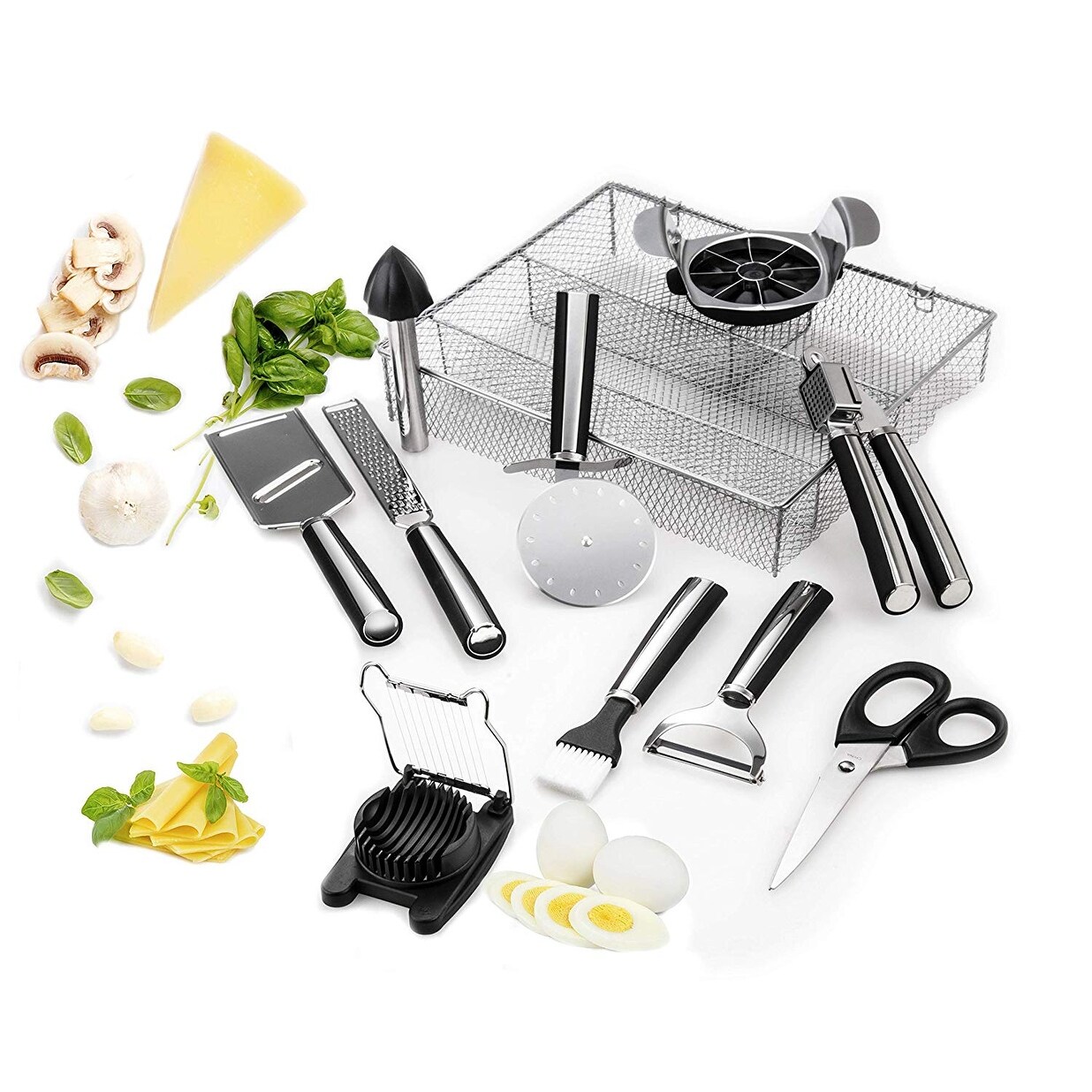 Shop Culinary Edge 11 Piece Complete Kitchen Essentials Stainless