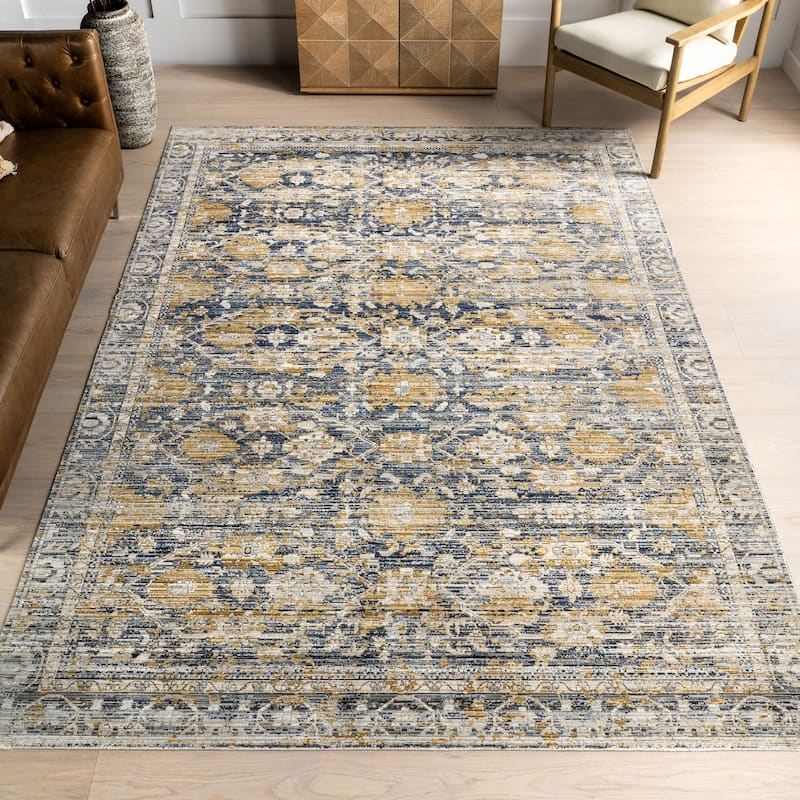 Nuloom Amabel Medallion Indoor/Outdoor Area Rug
