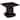 Reston Square Engineered Wood Side End Table Cappuccino