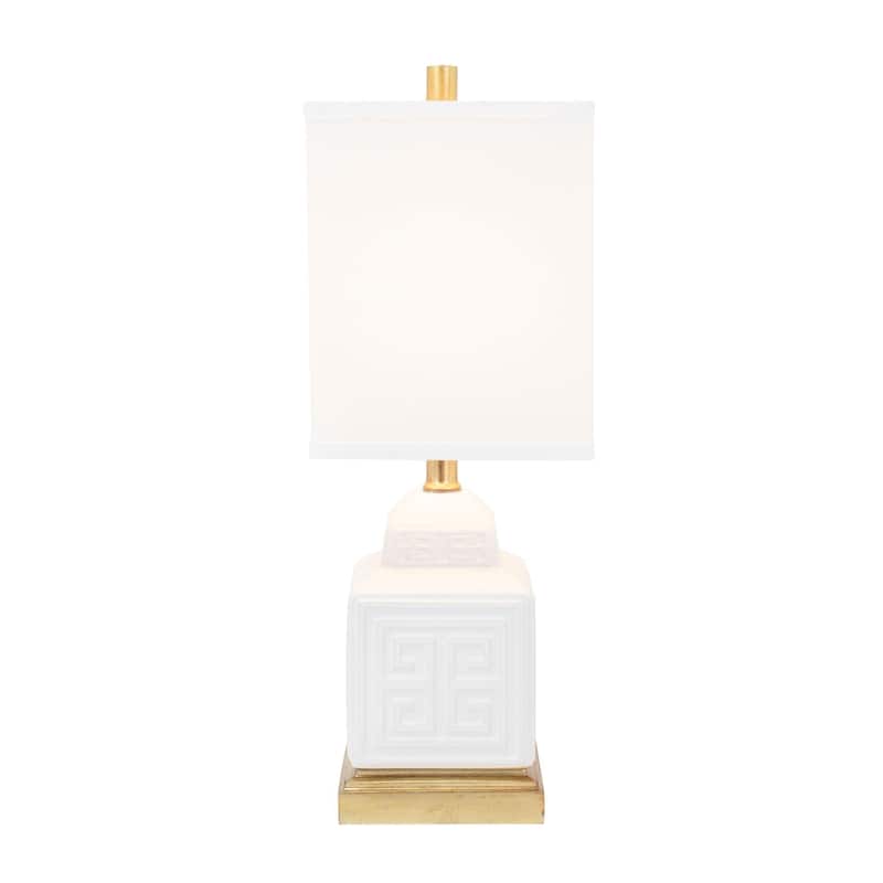 Menderes Table Lamp with Linen Shade