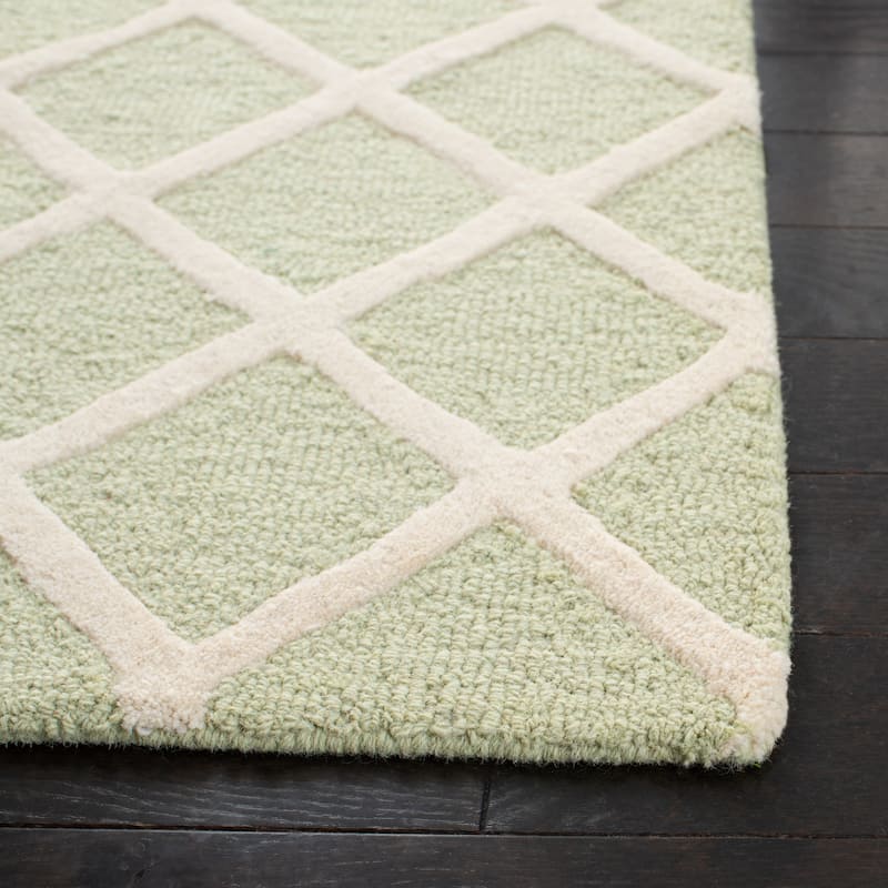 SAFAVIEH, Handmade Cambridge Siire Moroccan Trellis Wool Rug