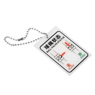 Valve Identifier Tag 