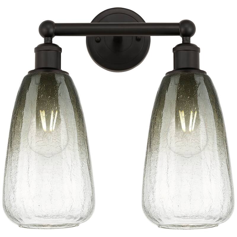 Innovations Lighting Endless Possibilities Edison - Brookhaven Almond - 2 Light 15" Bath Vanity Light