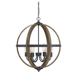 Meridian M70034 6 Light 24" Wide Chandelier