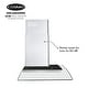 preview thumbnail 7 of 13, Cosmo COS-668AS Wall Mount Range Hood With Touch Controls