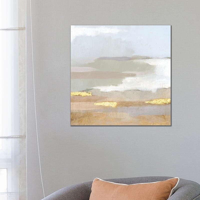 iCanvas "Abstract Coastland II" by Victoria Borges Canvas Print - 26x26x1.5