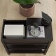 preview thumbnail 7 of 10, Filing Cabinets for Home Office, 2 Drawer Mobile File Cabinet with Lock,Vertical Locking File Cabinets with Wheel