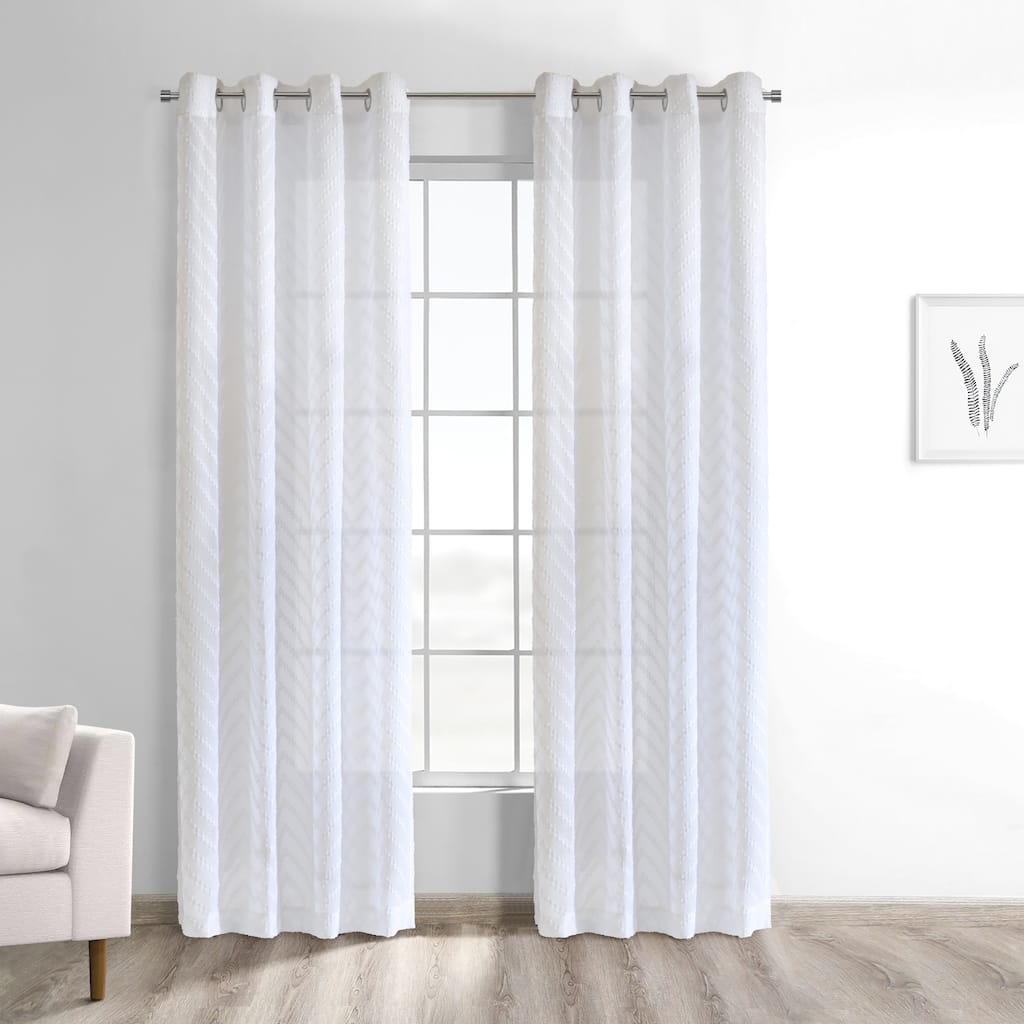Regina Sheer Grommet Curtain Panel