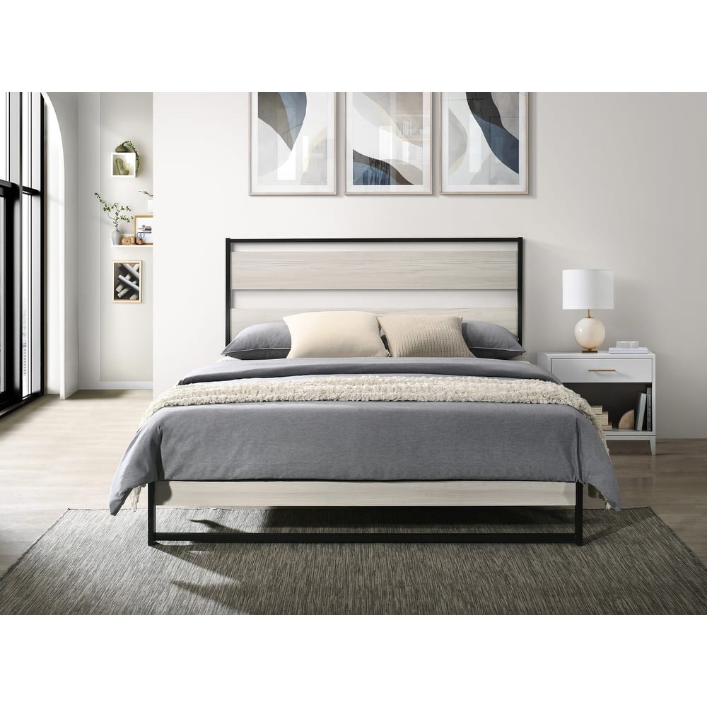 Huron Metal Platform Bed