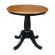 preview thumbnail 5 of 69, International Concepts 30-inch Round Pedestal Table