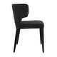 preview thumbnail 9 of 37, Extended Wingback Modern Dining Chair