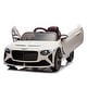 preview thumbnail 87 of 98, Licensed Bentley Mulsanne 12V Kids Ride-On Car with Remote Control, Bluetooth, USB, MP3, 3-Speed Adjustable