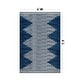 preview thumbnail 13 of 21, World Rug Gallery Geometric Indoor/Outdoor High-Low Area Rug
