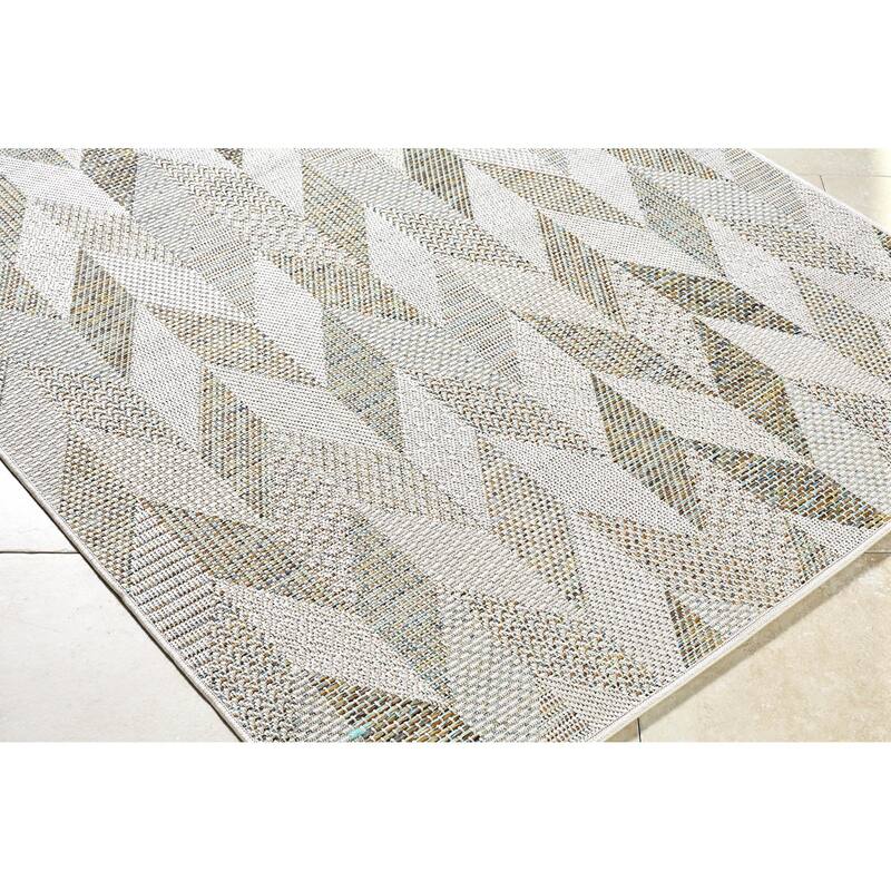 Livabliss Crete Cottage Indoor/Outdoor Area Rug