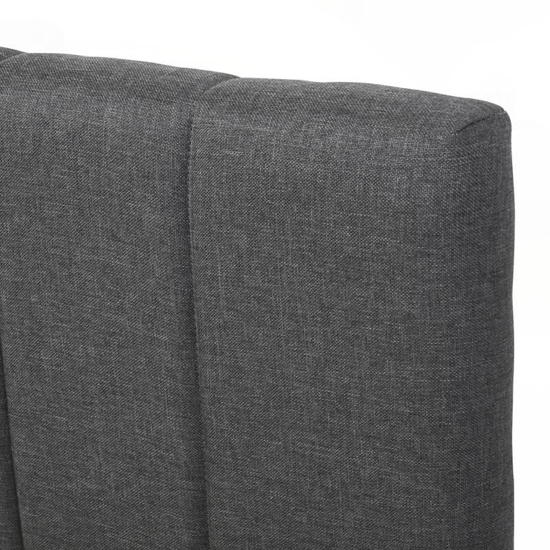 Upholstered Platform Bed with Trundle and 3 Drawers