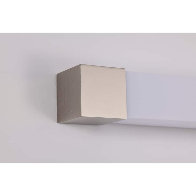 Brightwyn 35 Inch LED Vanity Brushed Nickel Finish - Brushed Nickel