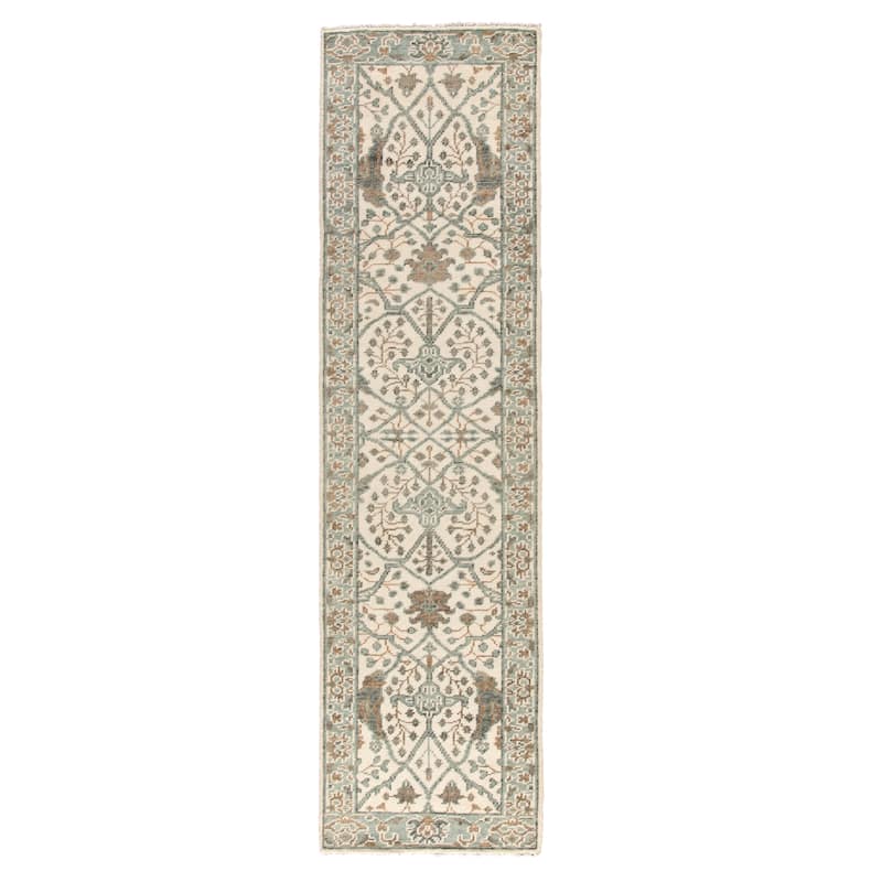 Lynn Hand-Knotted Medallion Area Rug