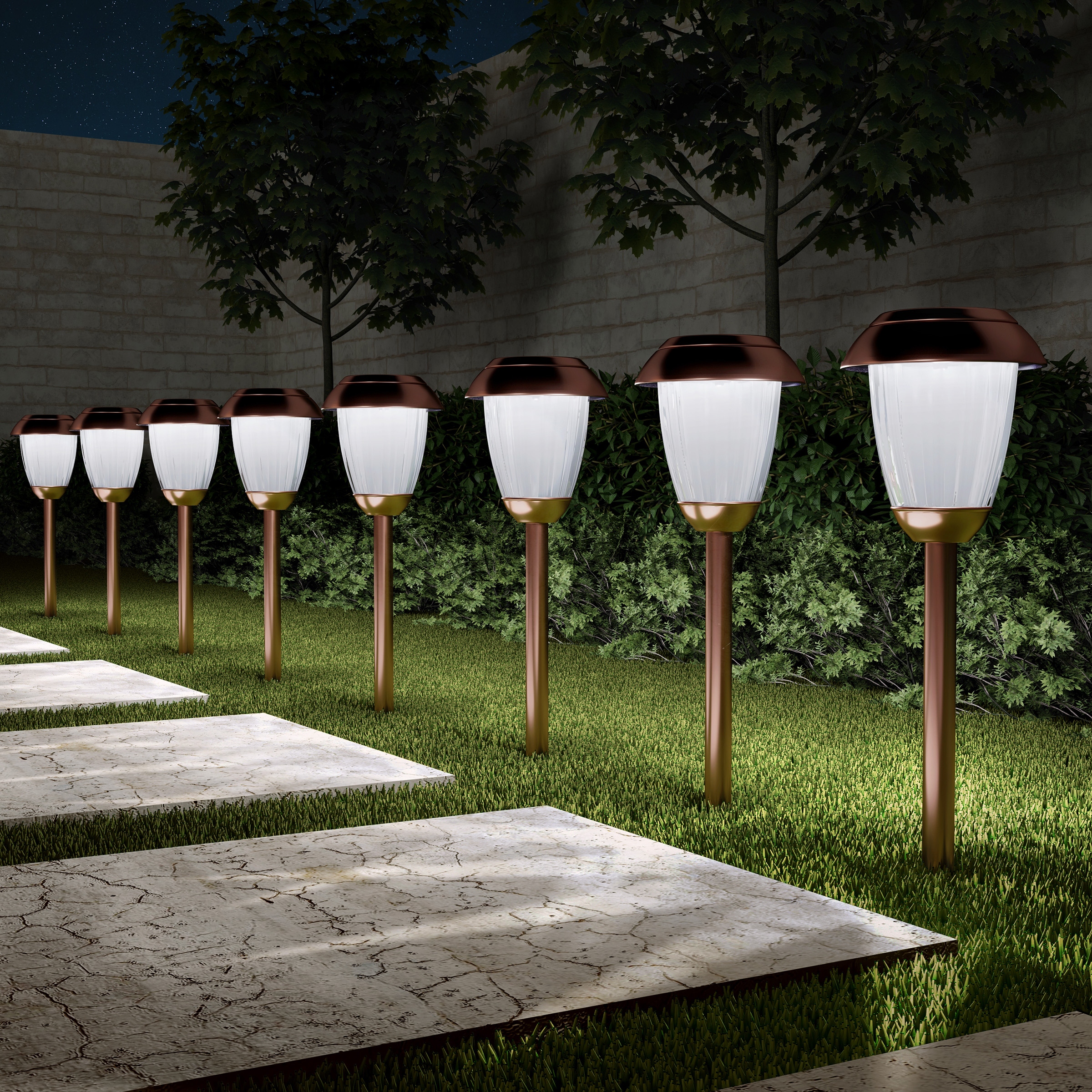 Pure garden solar led lights discount