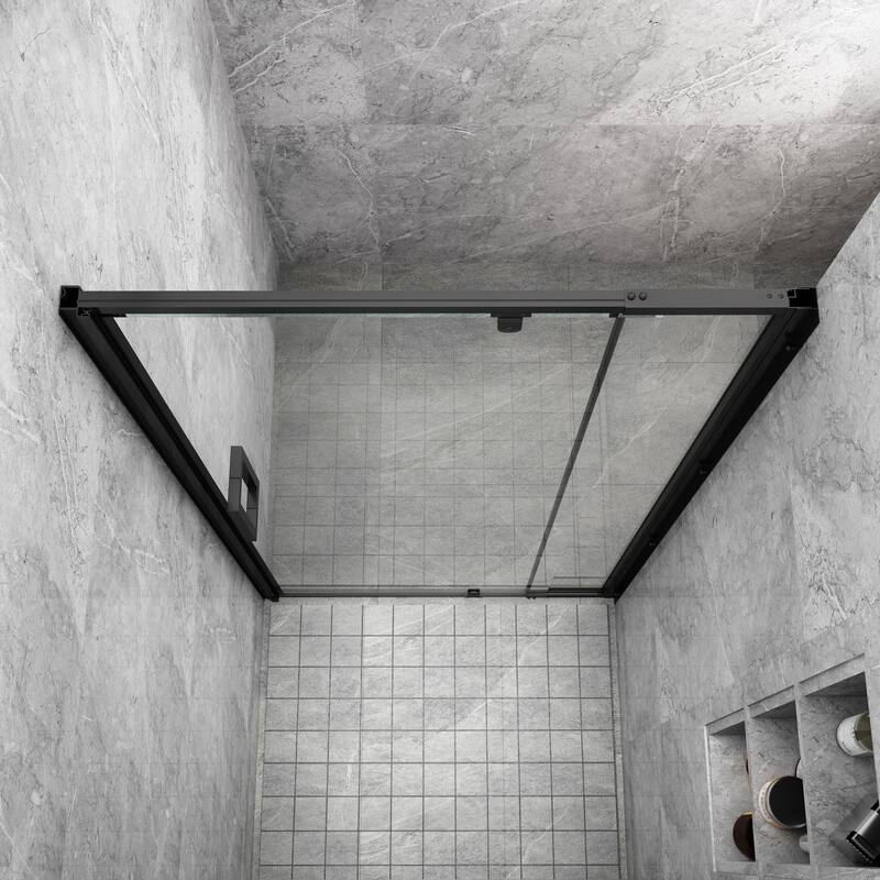 TOOLKISS Semi-frameless Pivot Shower Door