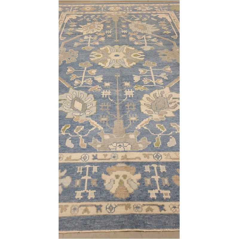 Handmade Oushak Wool Rug (Turkey) - 9'2 x 12'