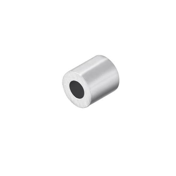 Wire Rope Button Stop M1.5 Aluminum Sleeve Crimp 1.5mm Steel Wire Rope Button Stop 50 Pcs ...