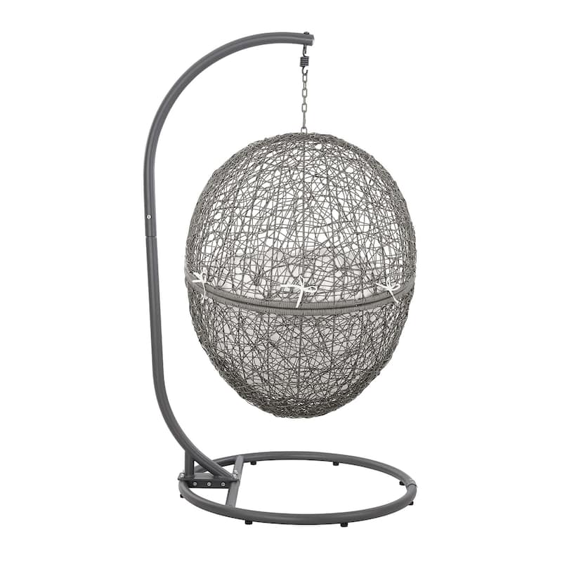 Encase Outdoor Patio Rattan Swing Chair
