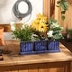 preview thumbnail 7 of 31, White Square Ceramic Small Planter (Set of 3)
