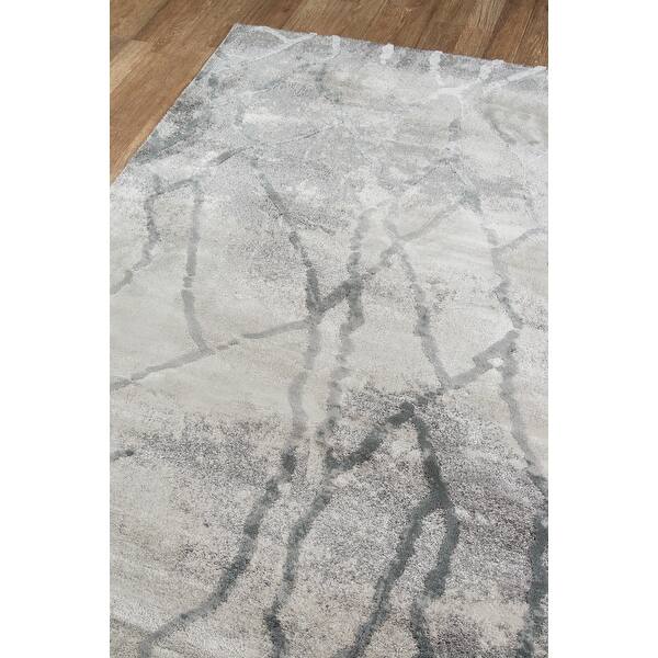 Shop Momeni Matrix Madrid Grey Ivory Area Rug 5 X 7 6 5 3 X 7 2 On Sale Overstock 19484203