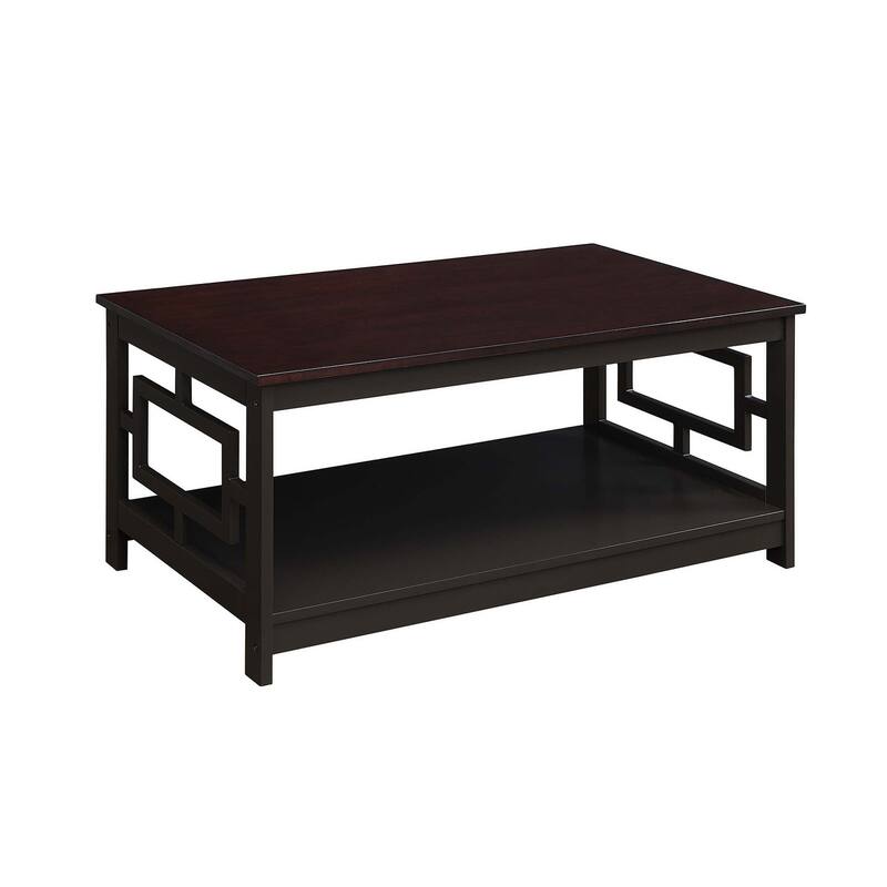 Convenience Concepts Town Square Coffee Table with Shelf