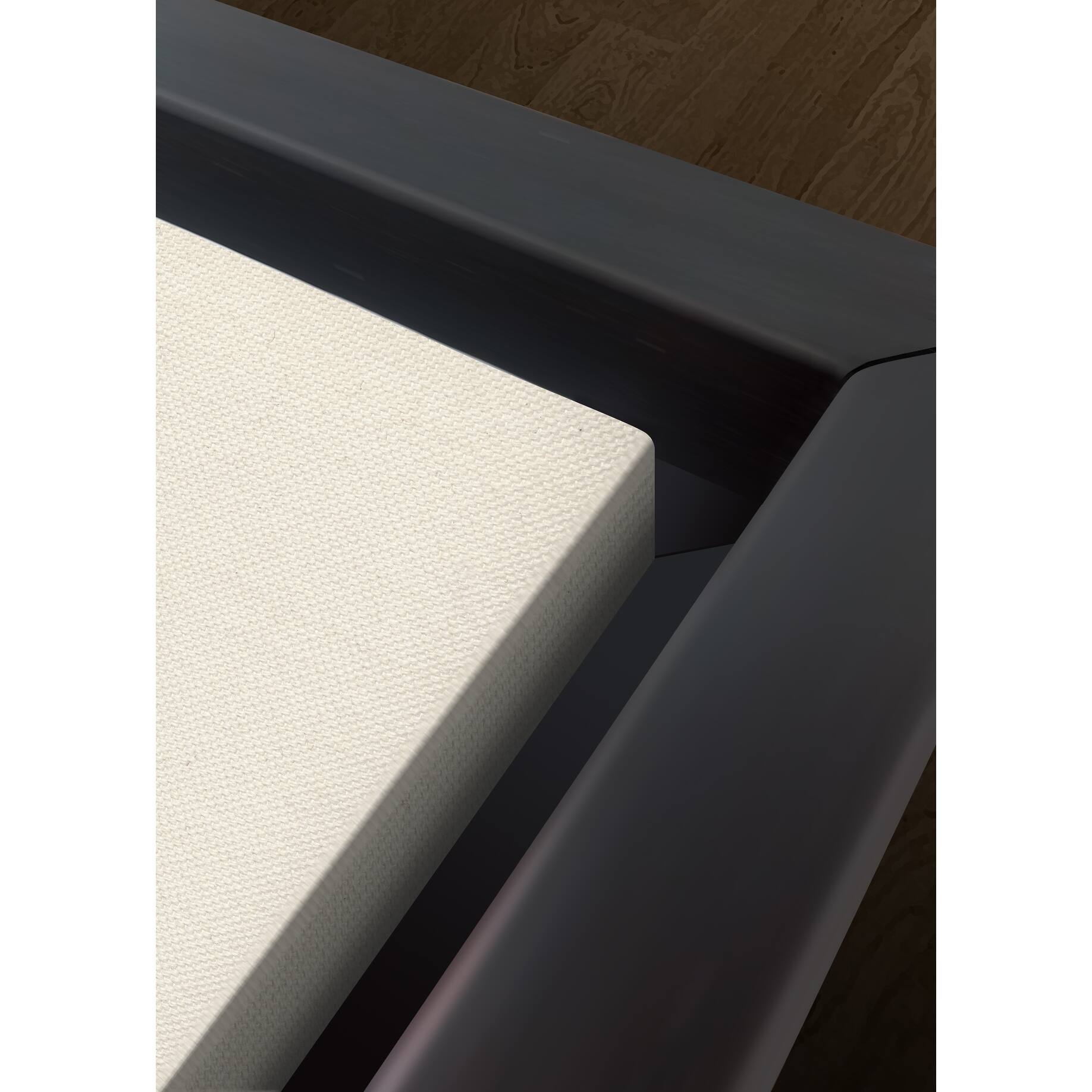 Eventide Desert Sunrise I Gallery Wrapped Floaterframed Canvas Bed