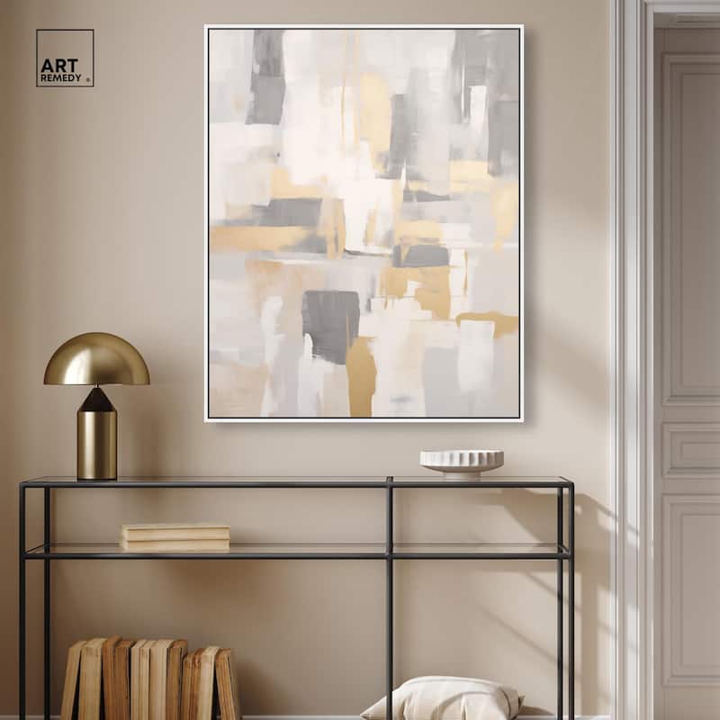 Soft Brilliance I Canvas by Art Remedy