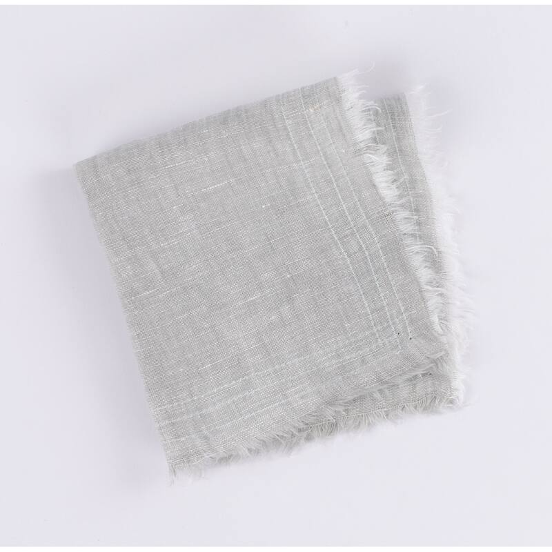 Brighton Linen Cocktail Napkin Set (Set of 4)
