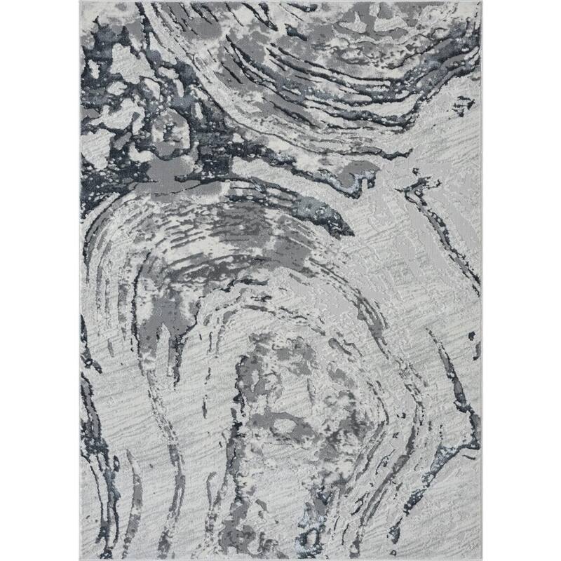 Luxe Weavers Marble Swirl Area Rug, Stain-Resistant Carpet