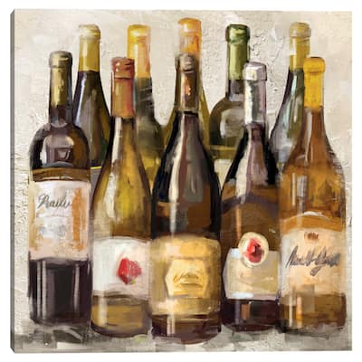 Vinology III by Studio Arts Canvas Art Print