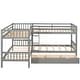 preview thumbnail 12 of 31, Twin L-Shaped Bunk bed with Drawers