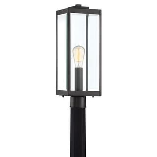 Westover 1-Light Outdoor Post Mount in Earth Black