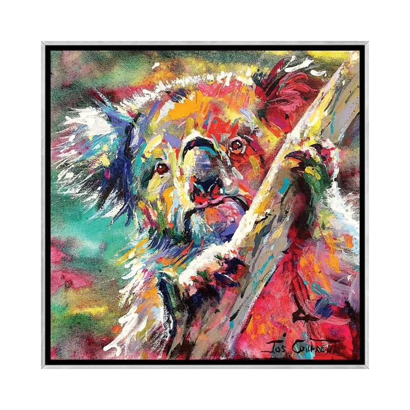 iCanvas "Curious Koala" by Jos Coufreur Framed