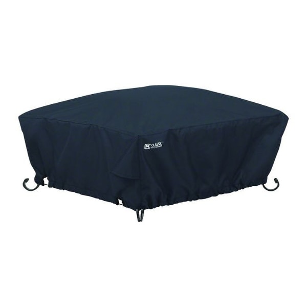 Classic Accessories 12 in. H X 36 in. W X 36 in. L Black Polyester Fire Pit Cover. Opens flyout.