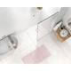 Glass Warehouse 78" x 34" Frameless Shower Door - Single Fixed Panel