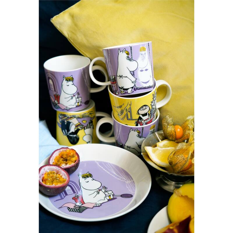 Moomin by Arabia Mug 10oz Misabel Yellow